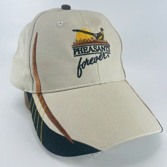 Burt County Nebraska 2003 Pheasants Forever Logo Hat PF Strapback Hunting Cap - Picture 1 of 8